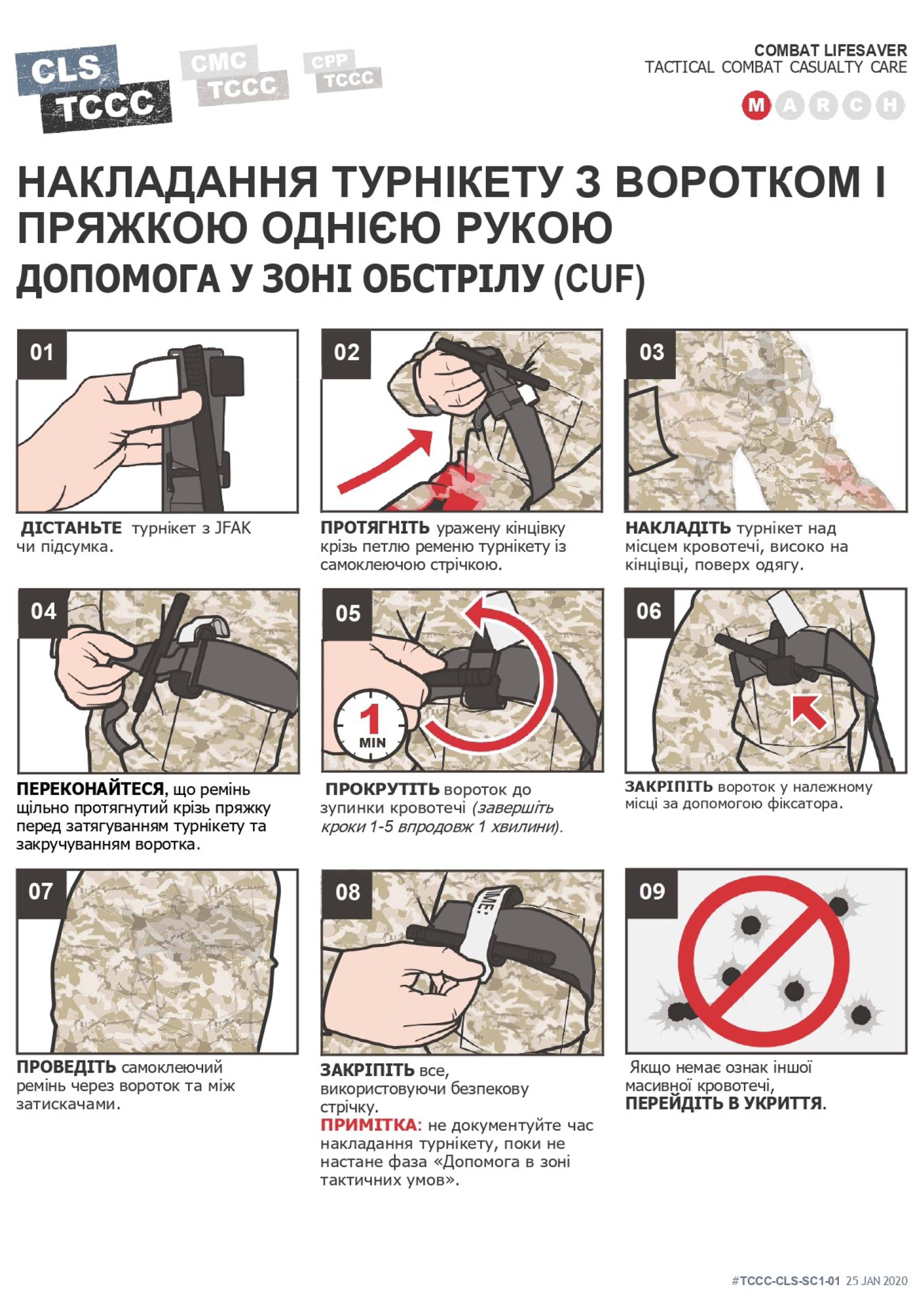 TCCC Українською Допомога під вогнем - 0001